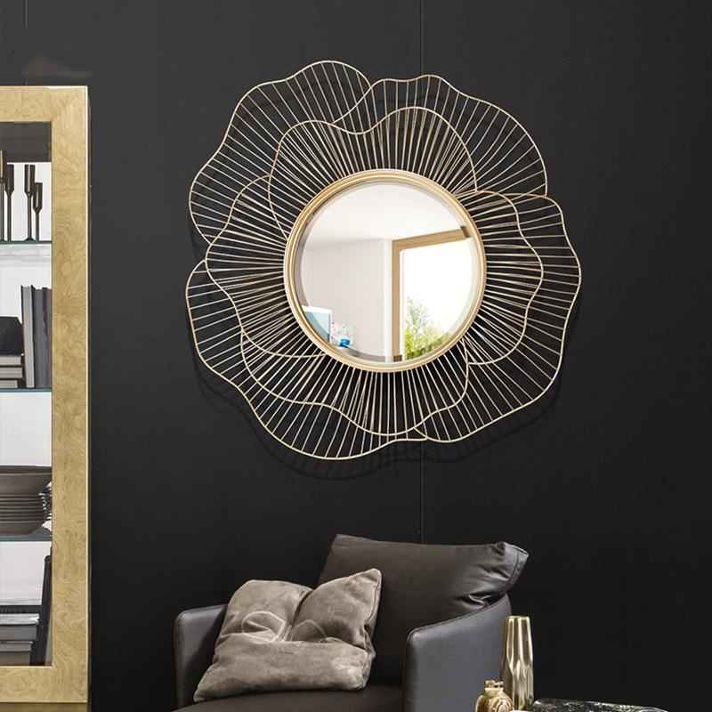 Dual Circle Metal Wall Sculpture