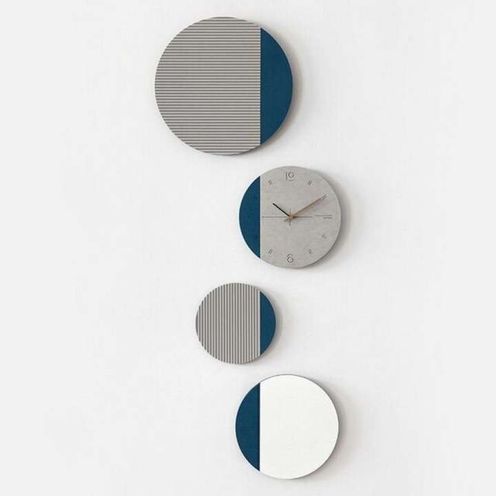 Galleria Capsule Wall Clock(Blue)