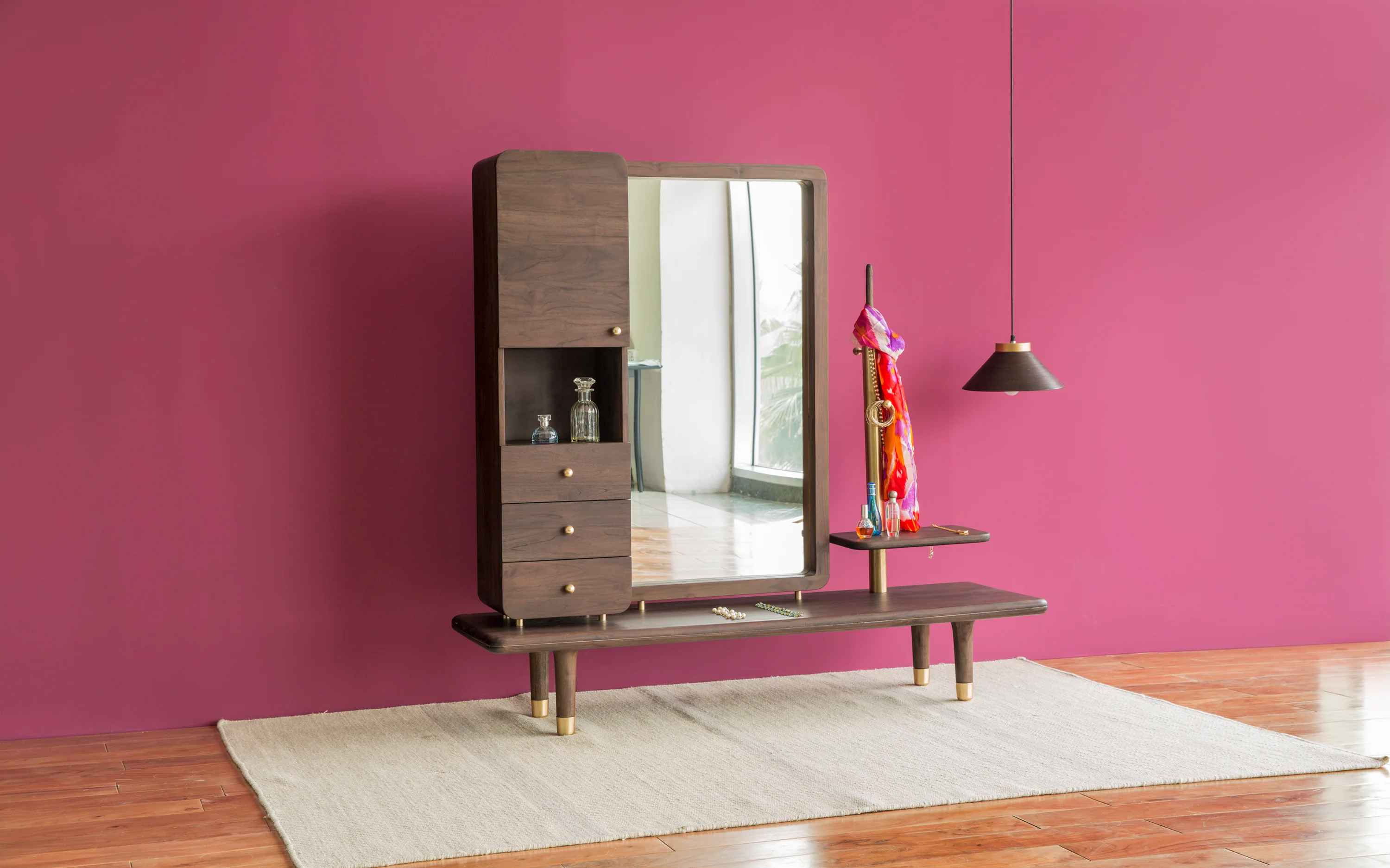 Navah Dresser Teak Wood