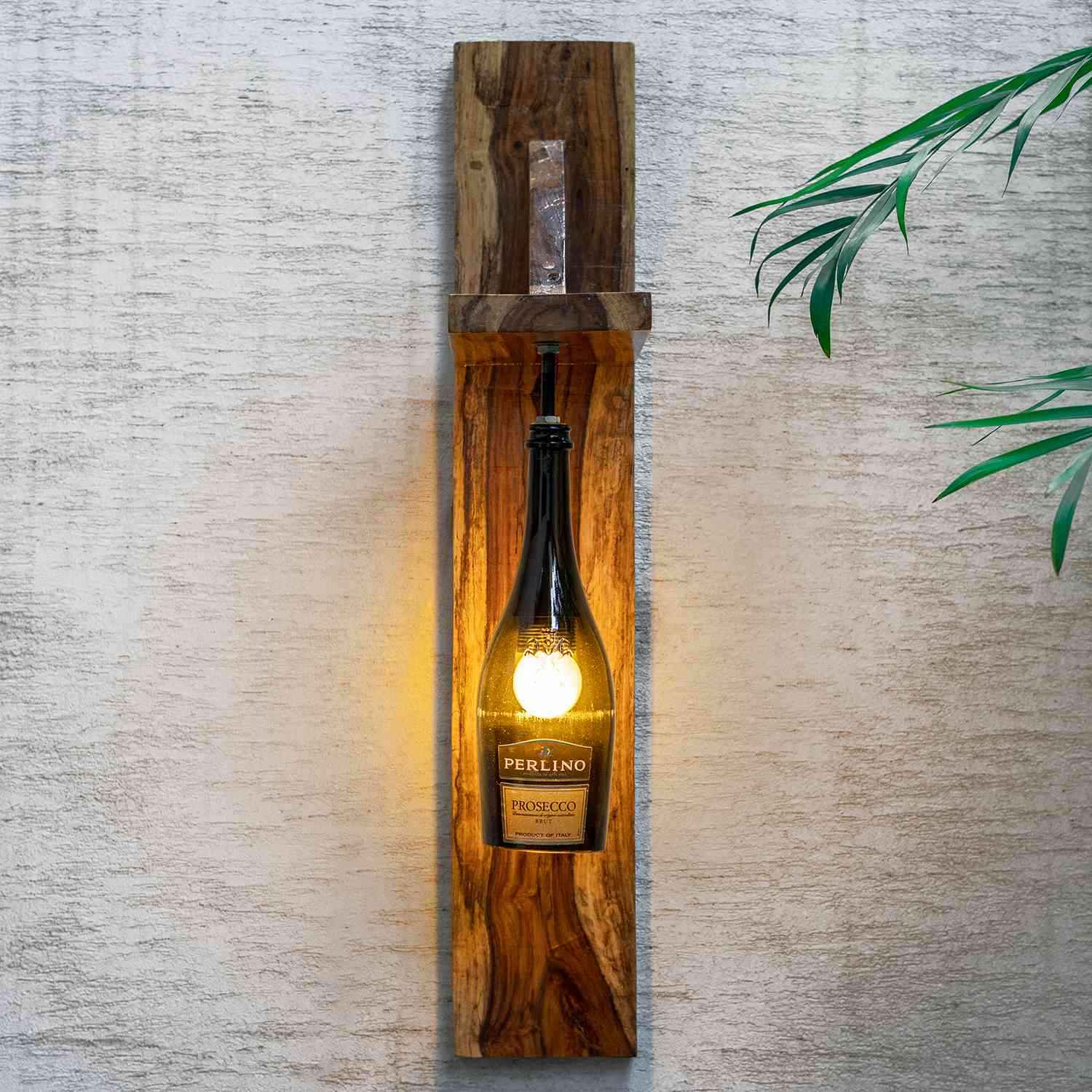 Rustic Wood slice floor Lamp (Sheesham Wood)