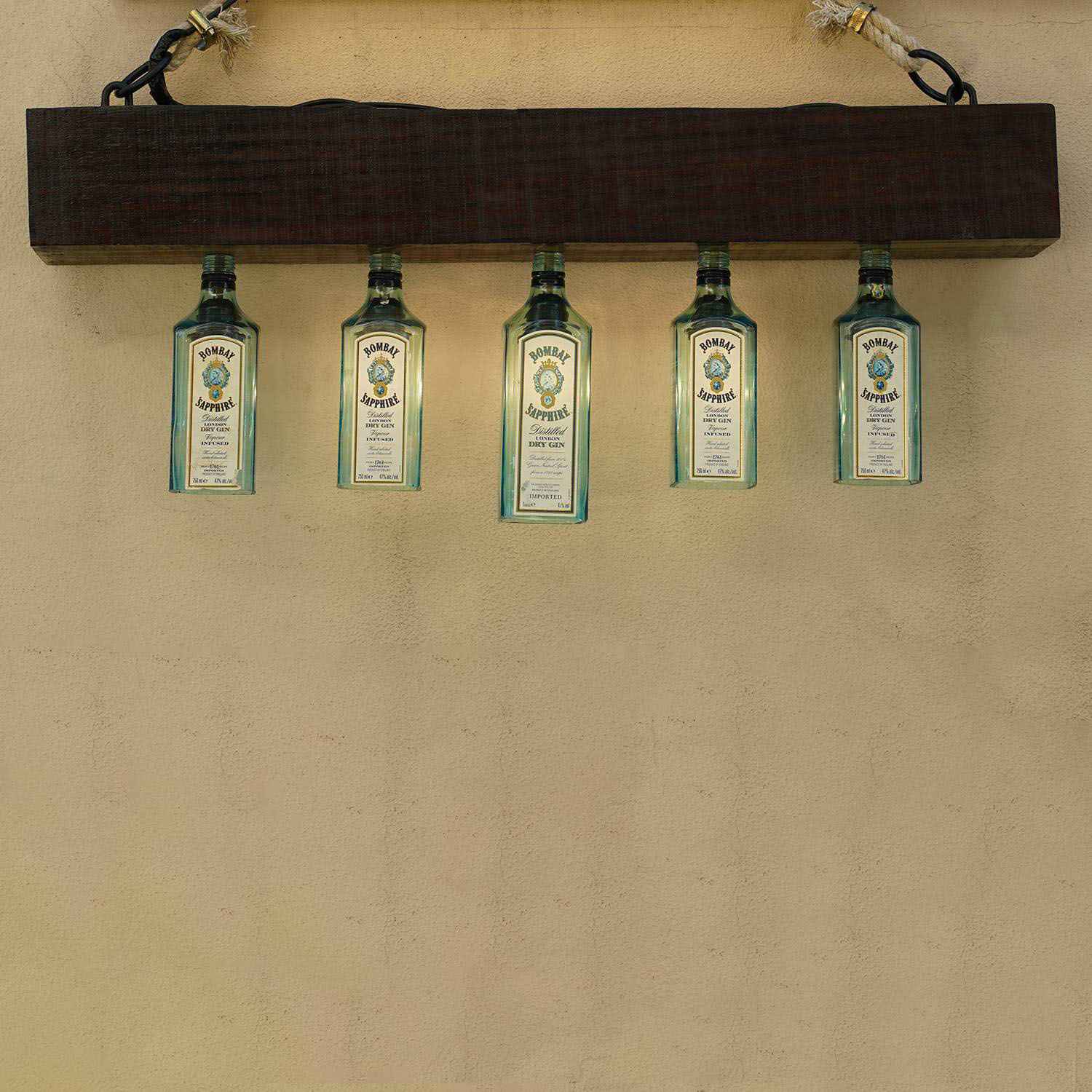 Top Solid Wall Mount Lamp (Recycled Bottle)