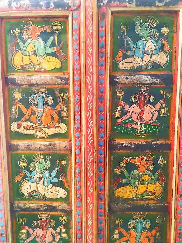The Meena Mandala Sideboard Cabinet