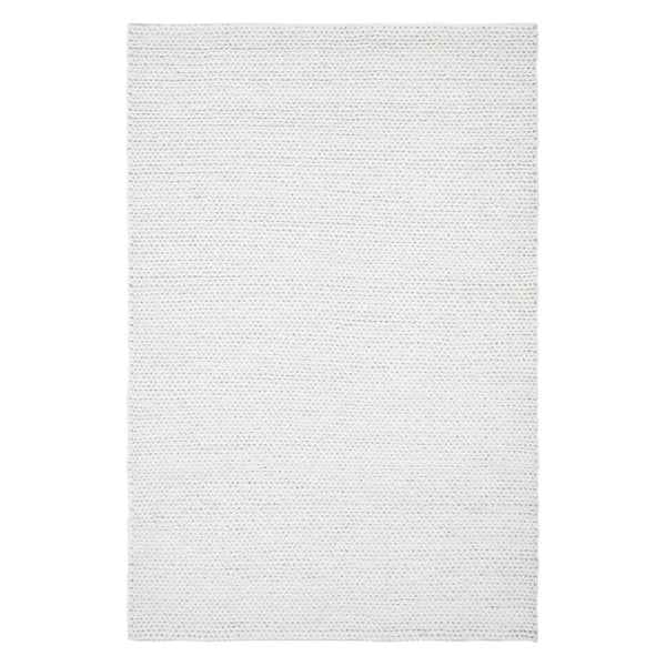 CREAM & BROWN SPIDER WEAVE RUG