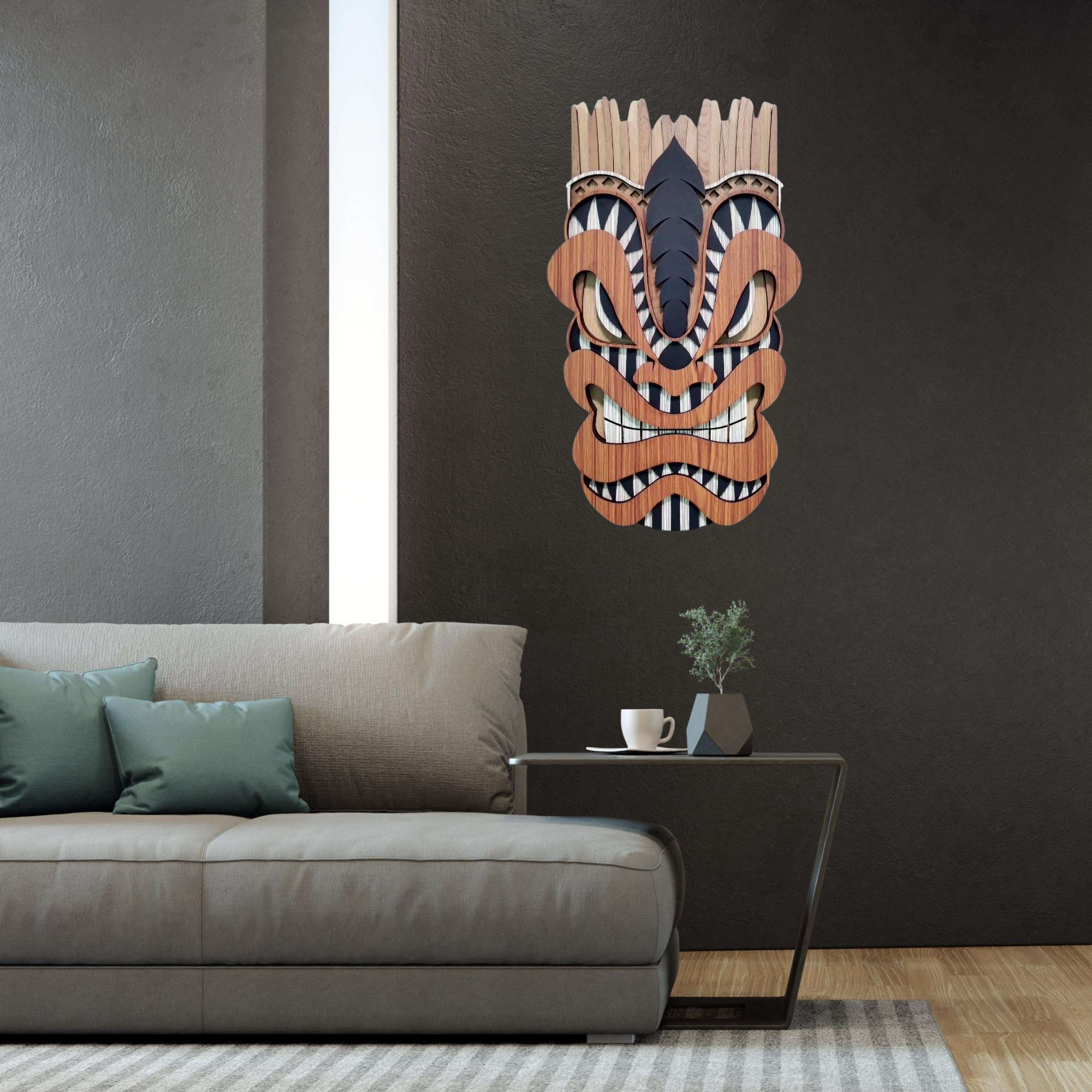 Elephant Zentangle Mandala Art Wall Decor