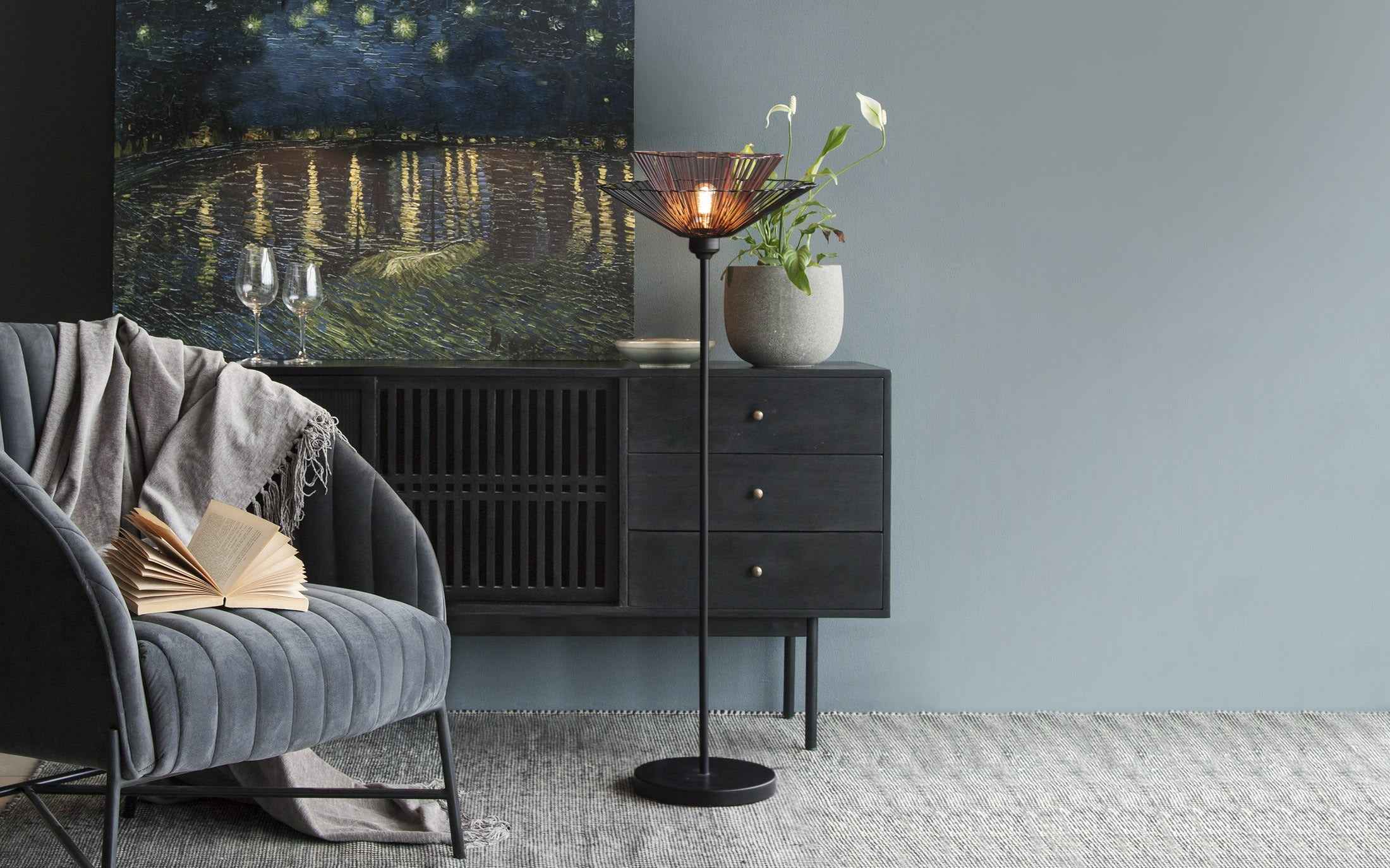 Kurashi Drop Hanging Lamp