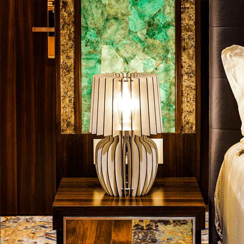 Diamond Cane Table Lamp