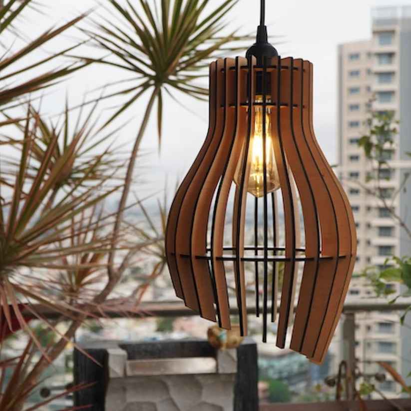 Dark Lantern Hanging Lamp