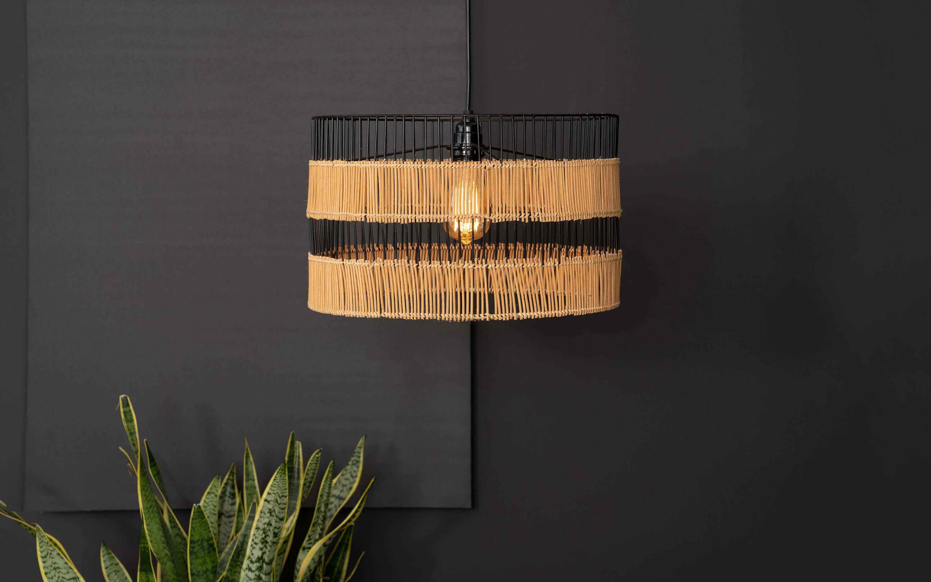 Kyoto Drum Hanging Lamp