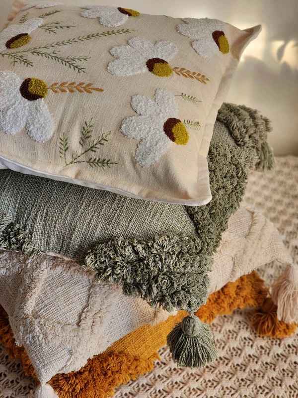 Georgia Punch Needle Pillow