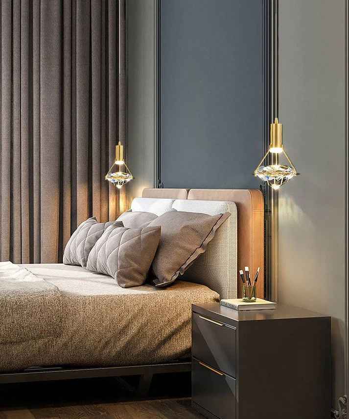 Diamond Shape Pendant Light