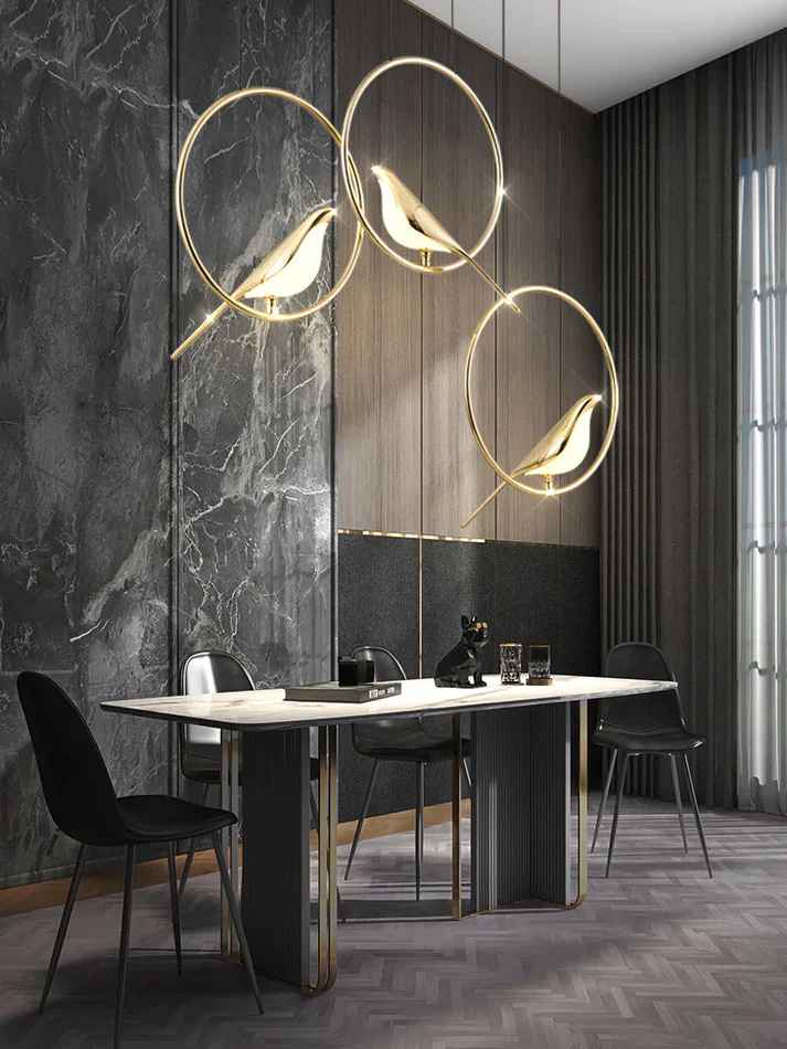 Modern Lotus Leaf Led Chandelier