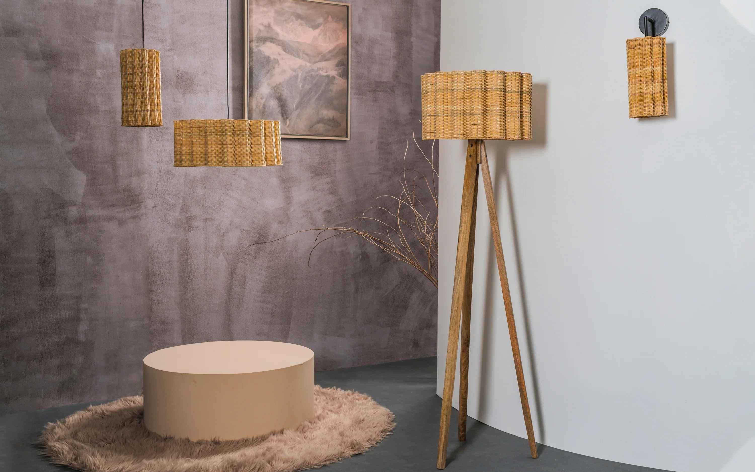 Kurashi Drop Hanging Lamp