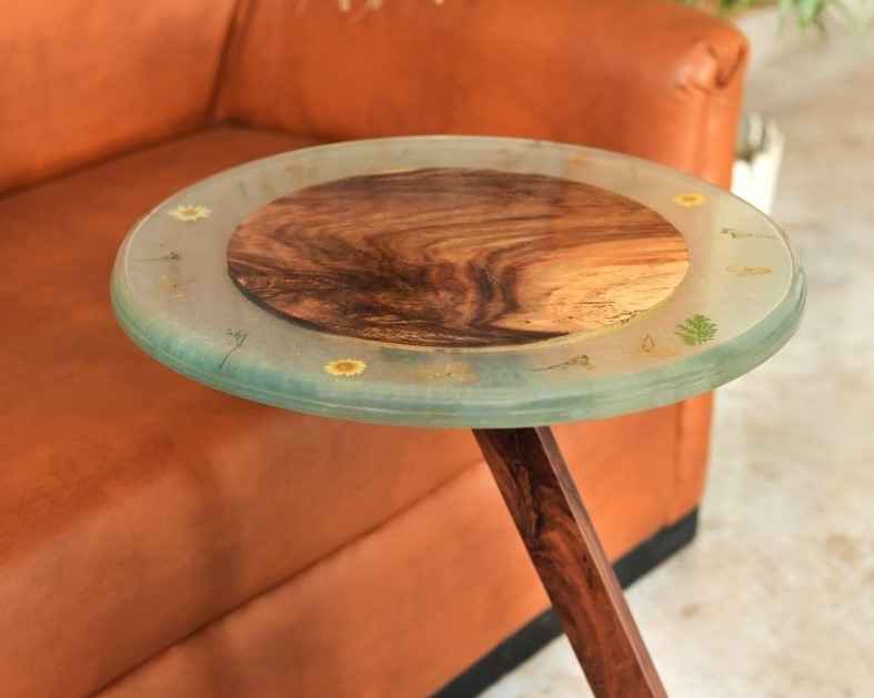 Monochrome Marble Nesting Tables