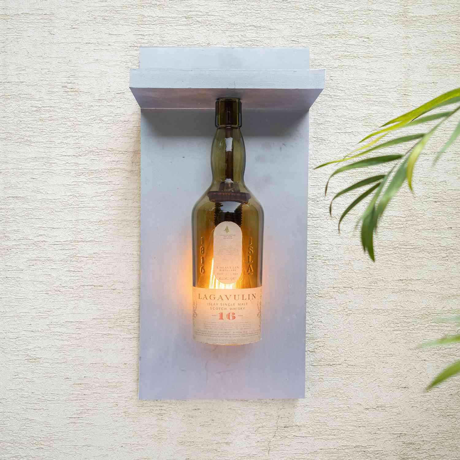 Multi Bulb Ceiling Lamp (Recycled Bottles) - 4 Bottles