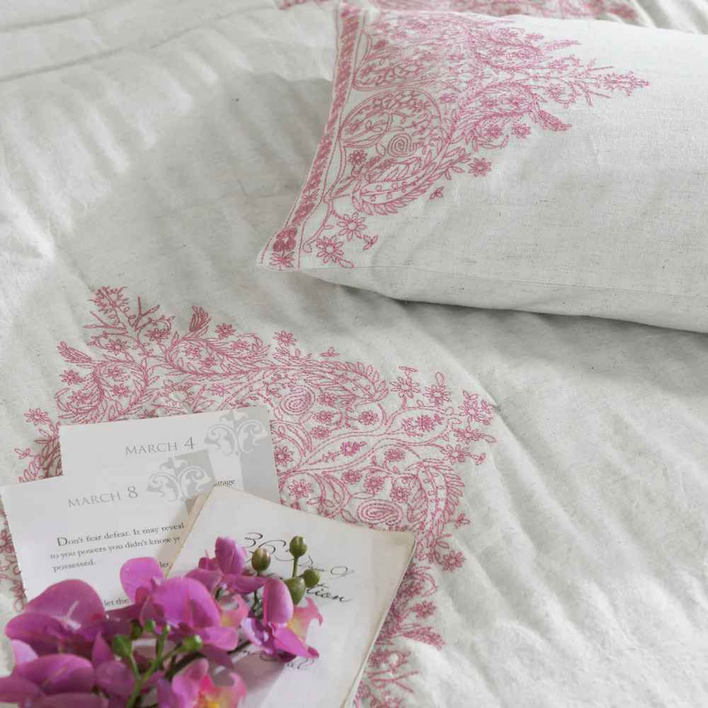 Fig Block Print Bedsheet Set