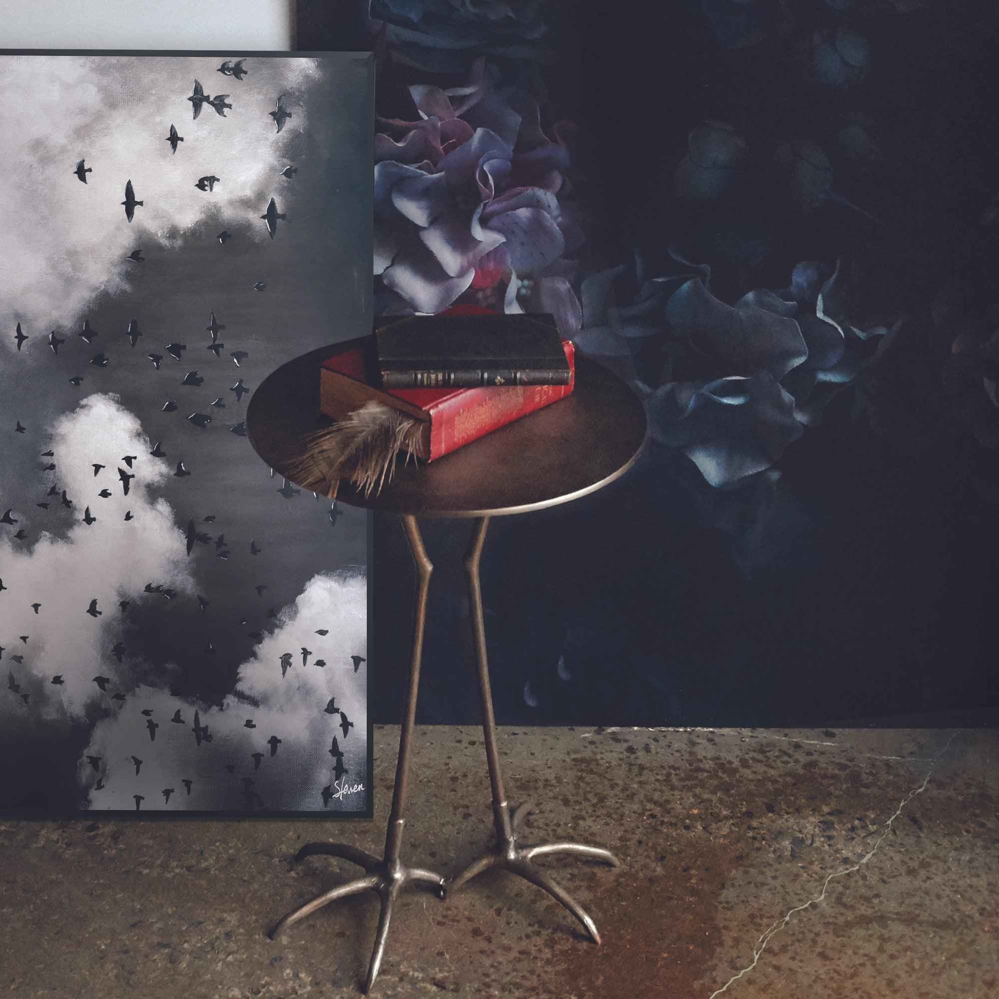 Lf Home Tree Double Side Table