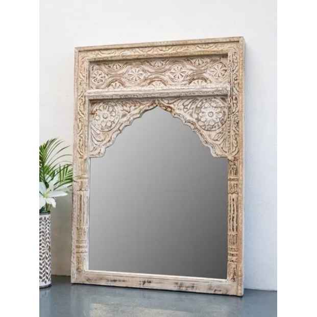 The Rajpriya Carved Rustic Armoire