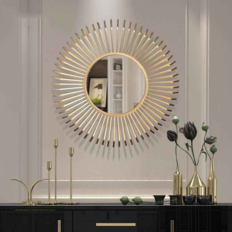 Dual Circle Metal Wall Sculpture