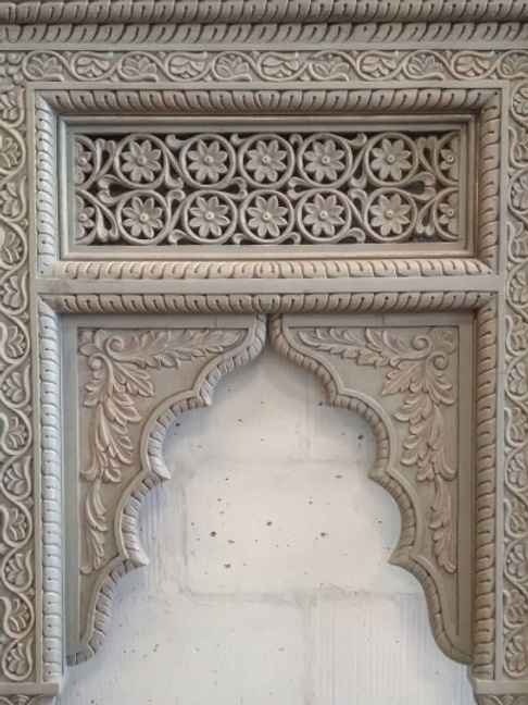 The Ayudha Rustic Jaali Console