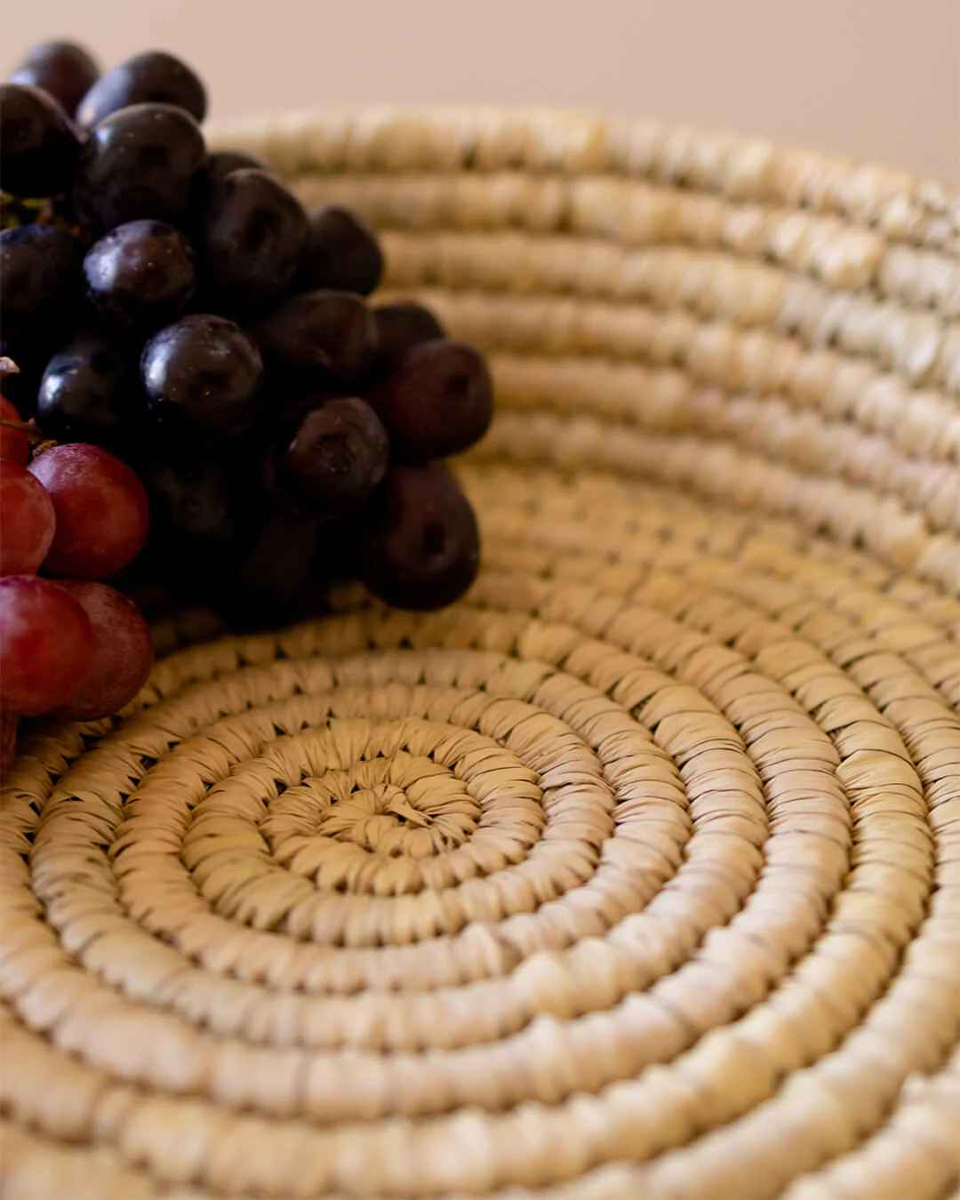 Round Golden Tray