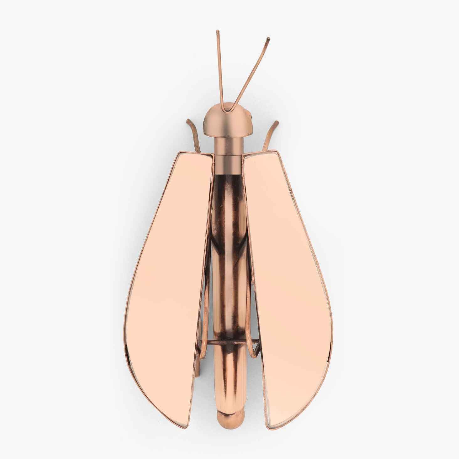 Moth Wall Decor Copper