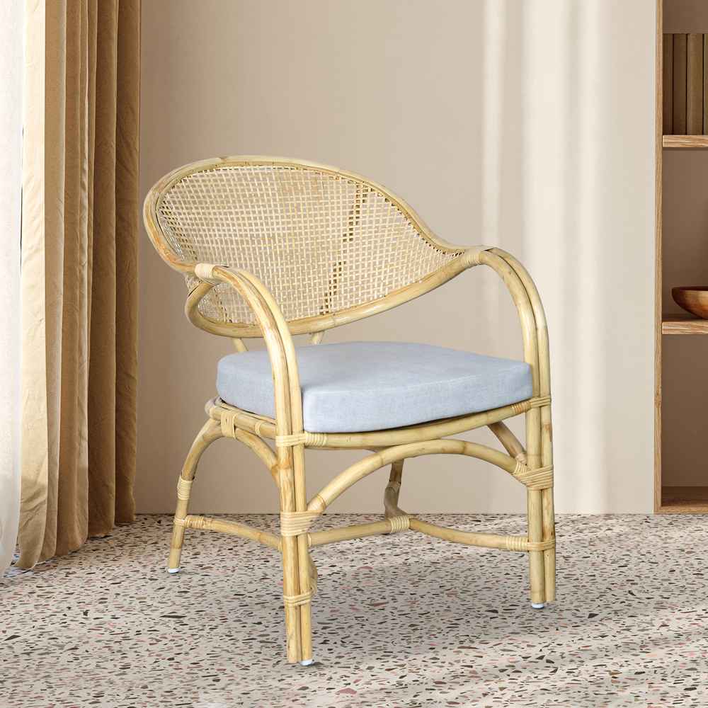 Tranquil Tides Rattan Side Table