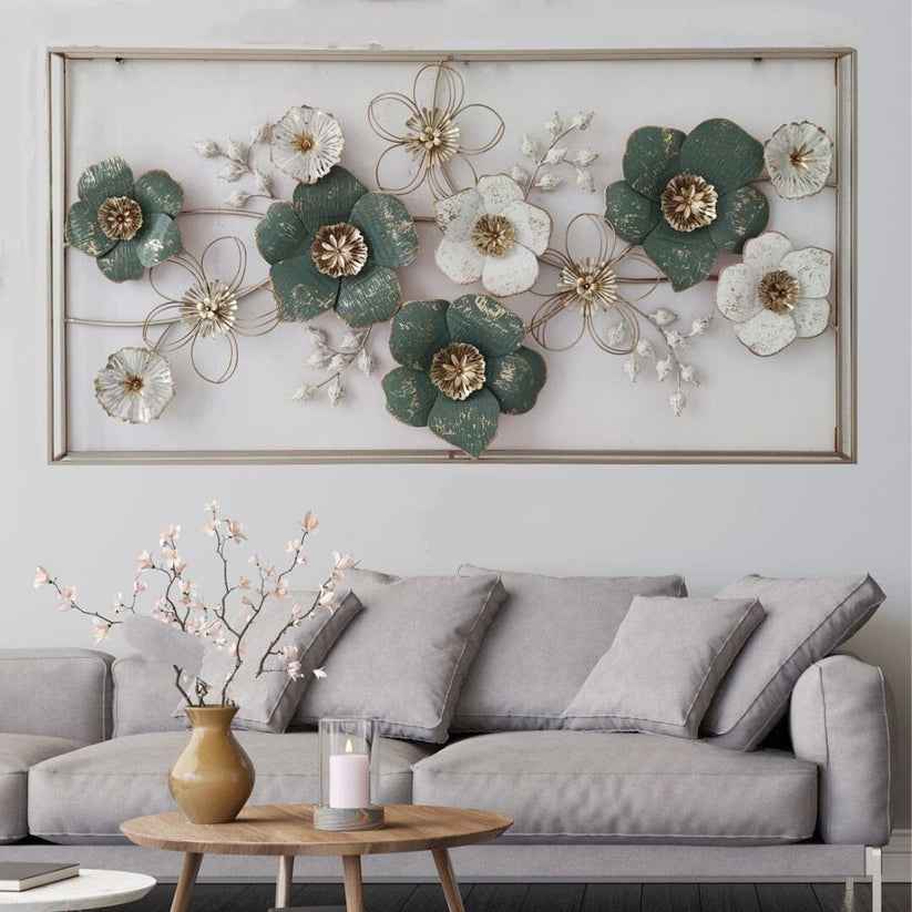 Modern Flower Wall Mirror