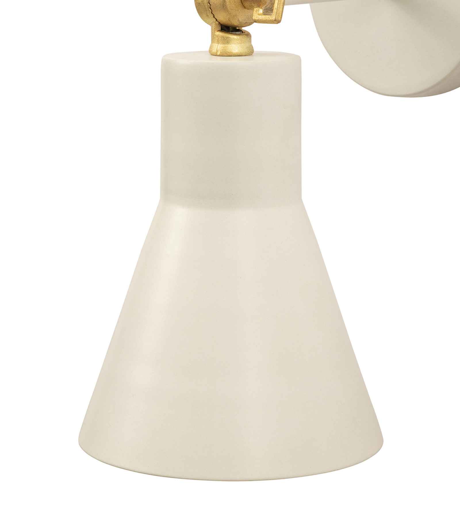 Liam Small White Wall Sconce