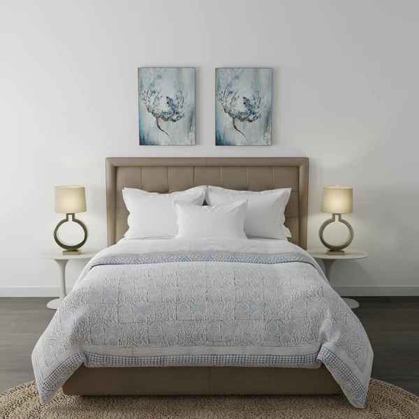 Contrail Embroidered Bedsheet Set