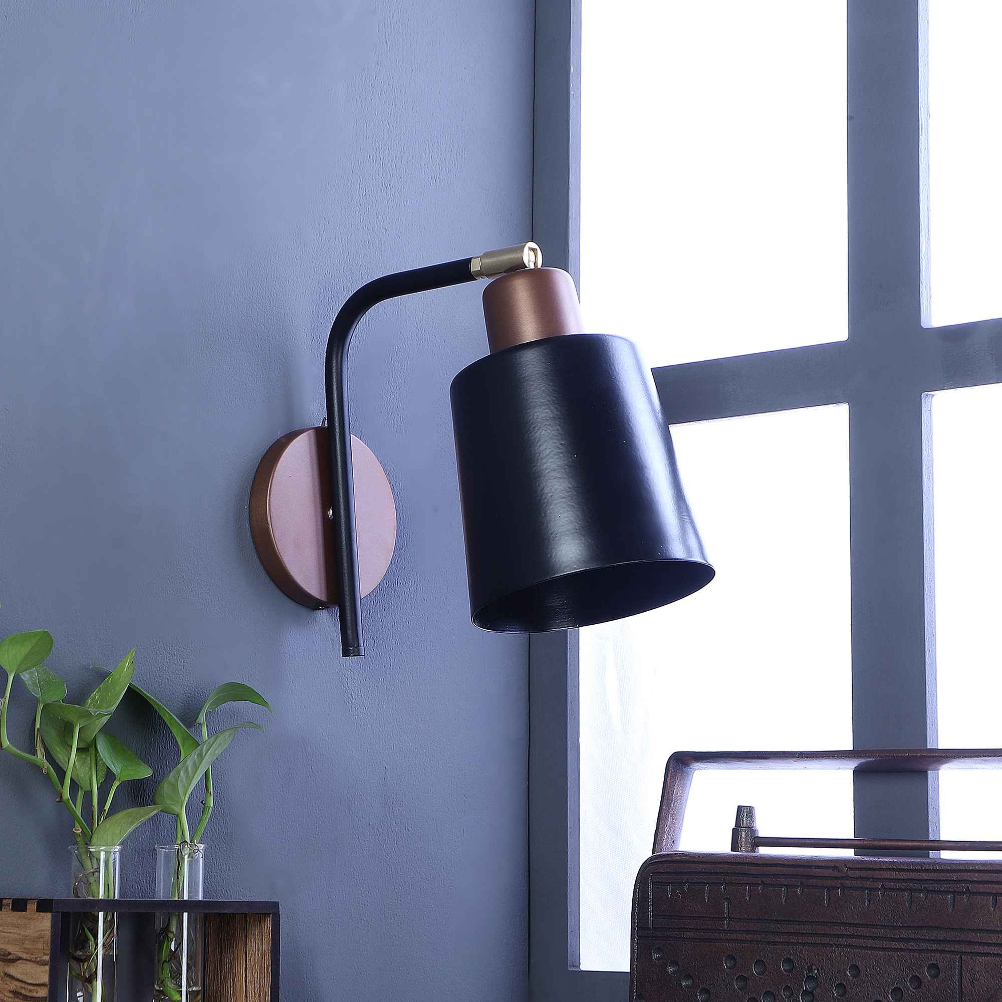 Art Deco Metal Wall Light