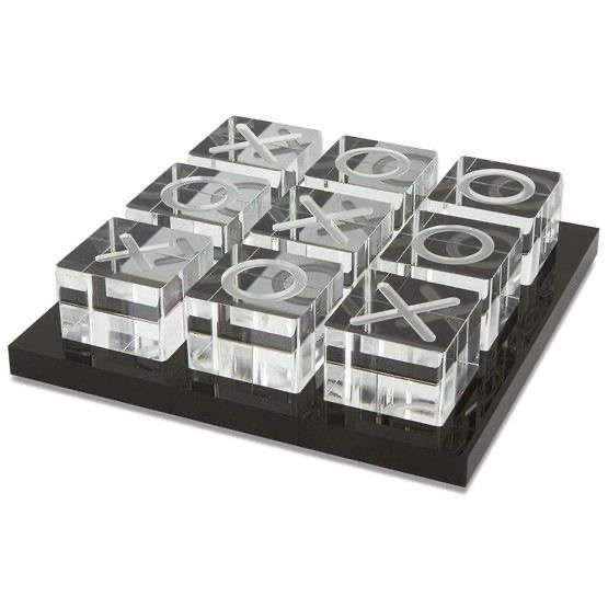 TIC TAC BOARD GAME BLACK