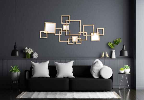 Modern Flower Wall Mirror