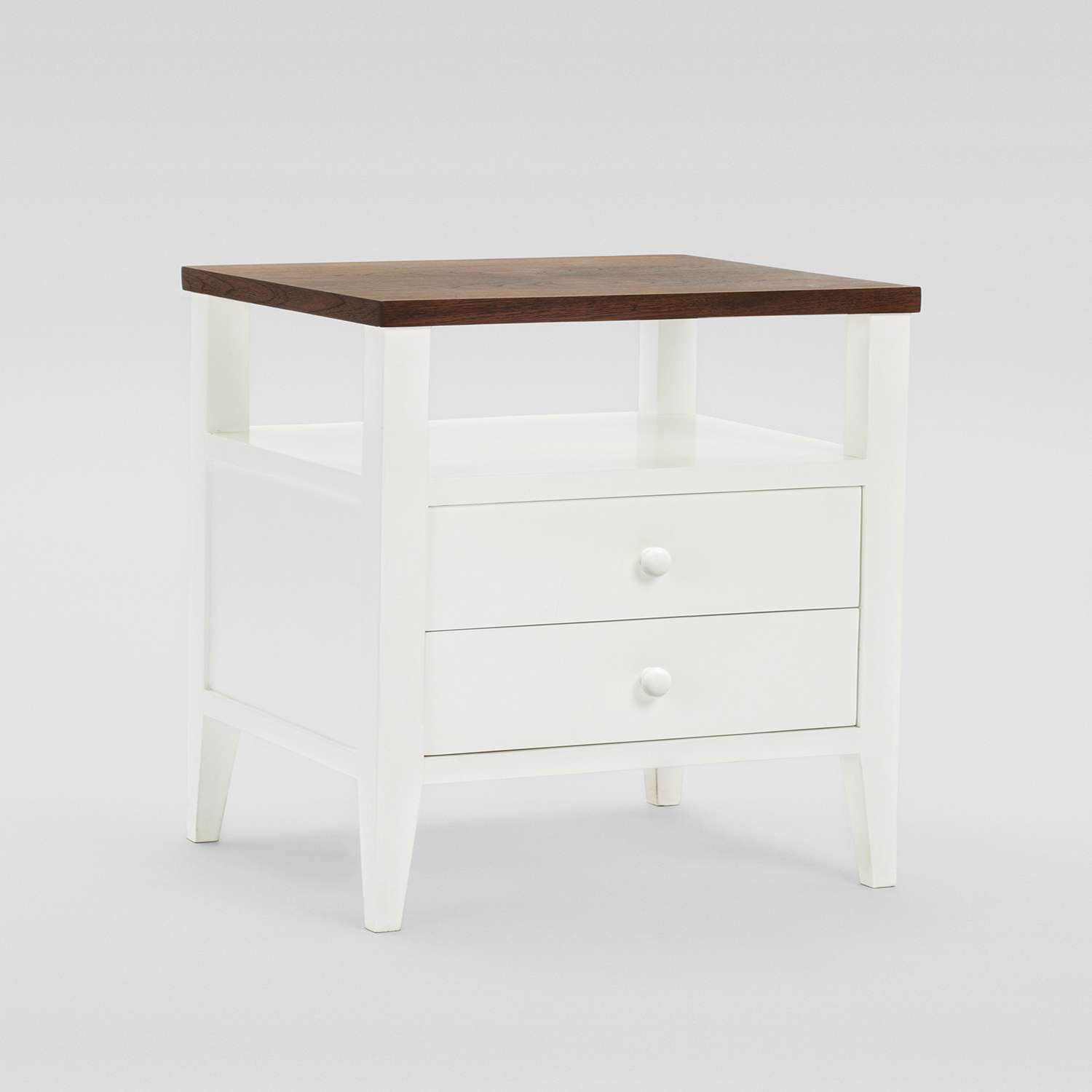 Nton Solid Wood Nightstand