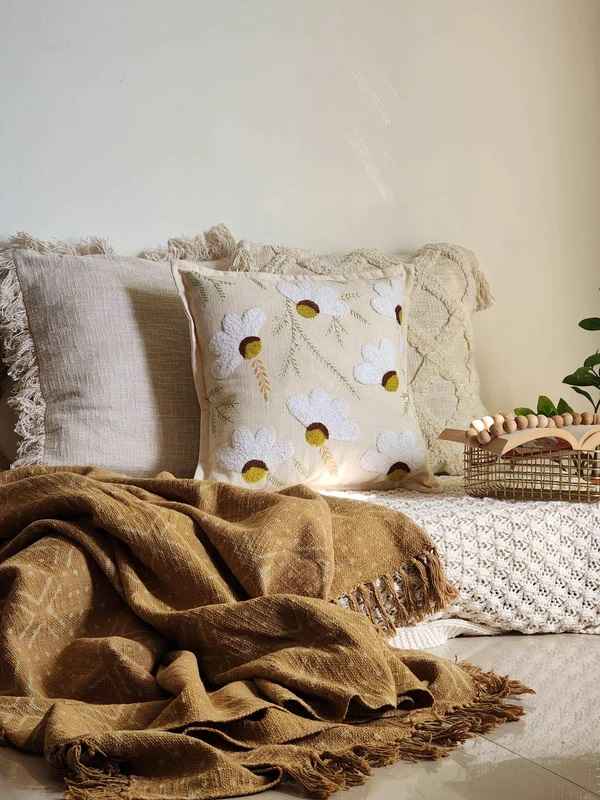 Georgia Punch Needle Pillow