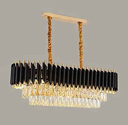 Tube K9 Crystal Pendant Chandelier