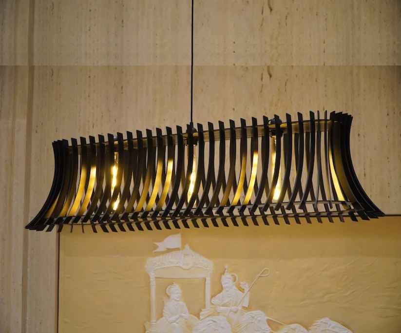 Luxury Modern Crystal Double Height Chandelier