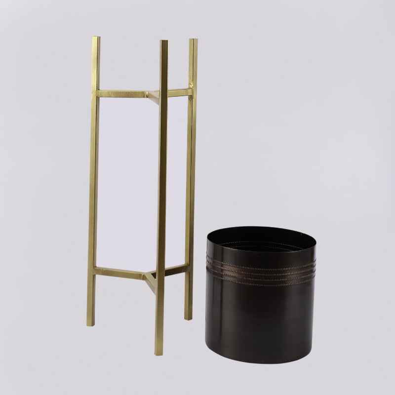 Square Classic Gold Nesting Table