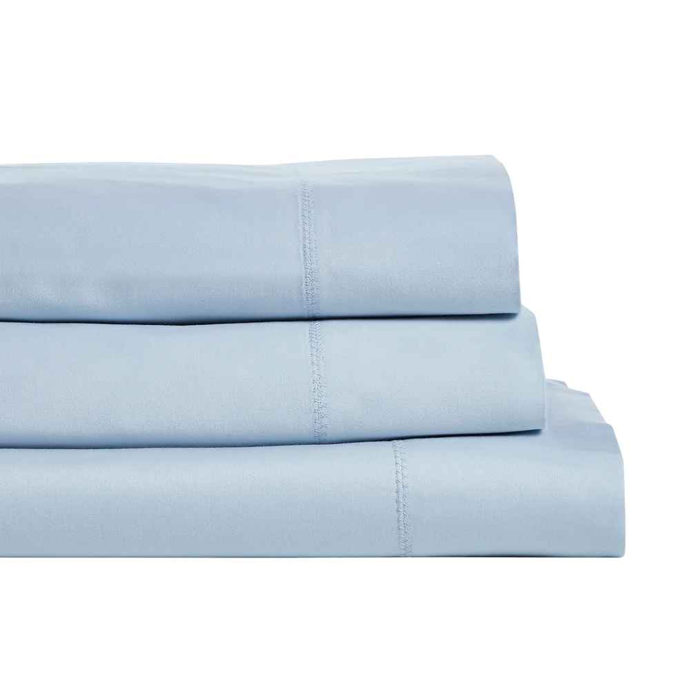 Fagoting Stitch Plain Bedsheet - 500Tc