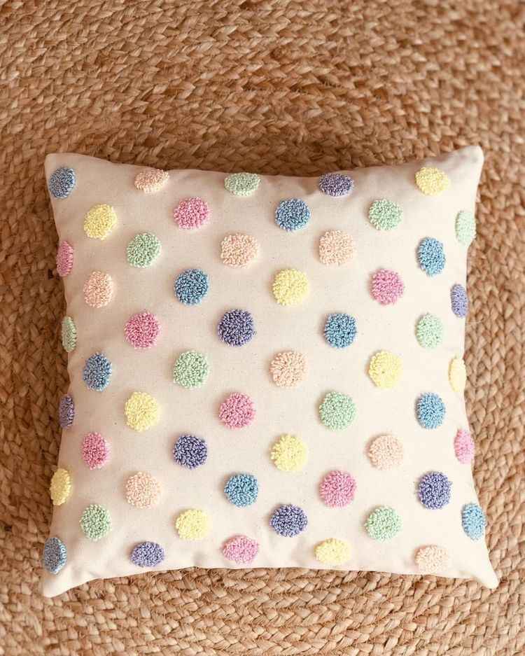 Punch Needle Cushion Cover 17