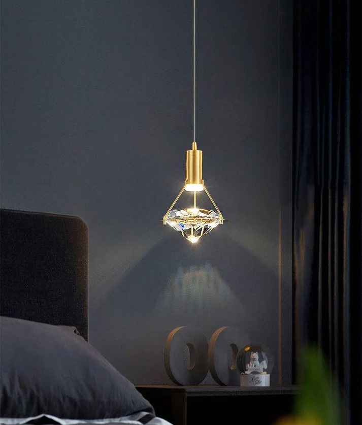 Diamond Shape Pendant Light