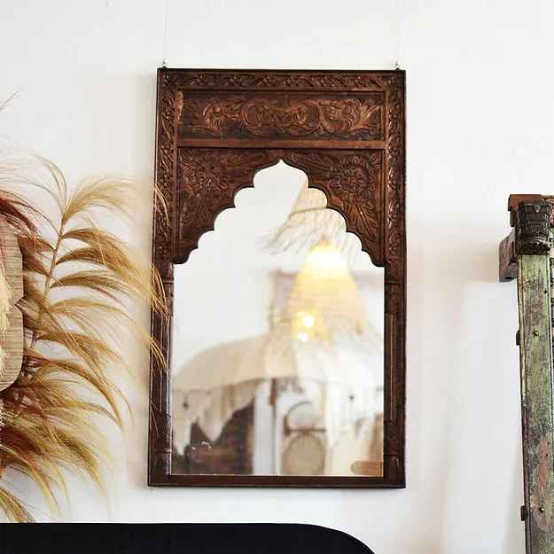 The Saraswat Vintage Wall Mirror