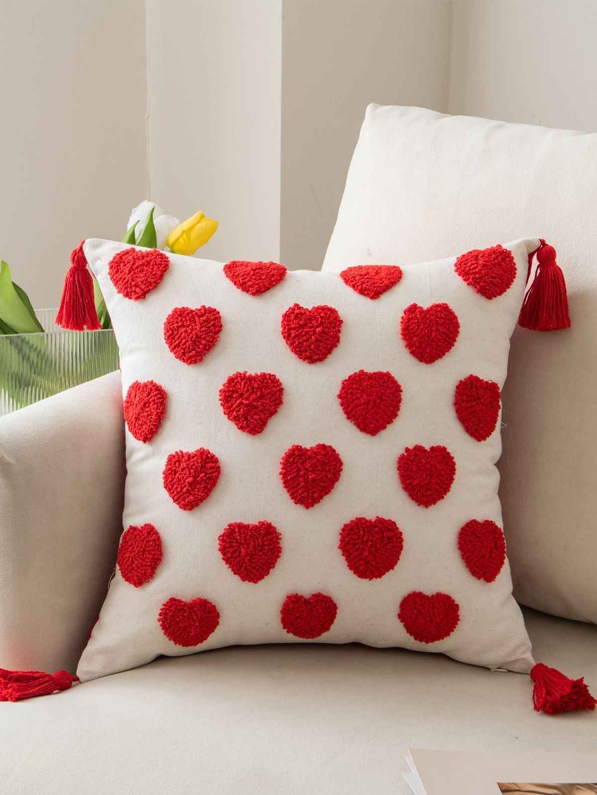 Punch Needle Cushion Cover 14