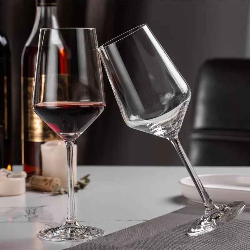 Legacy Gold Plated Tall Crystal Glasses