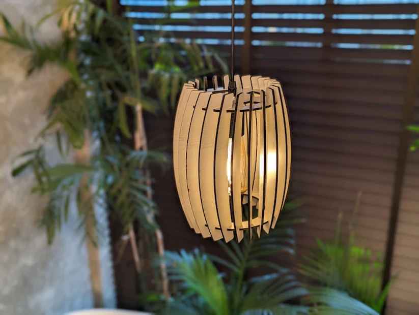 Dark Lantern Hanging Lamp