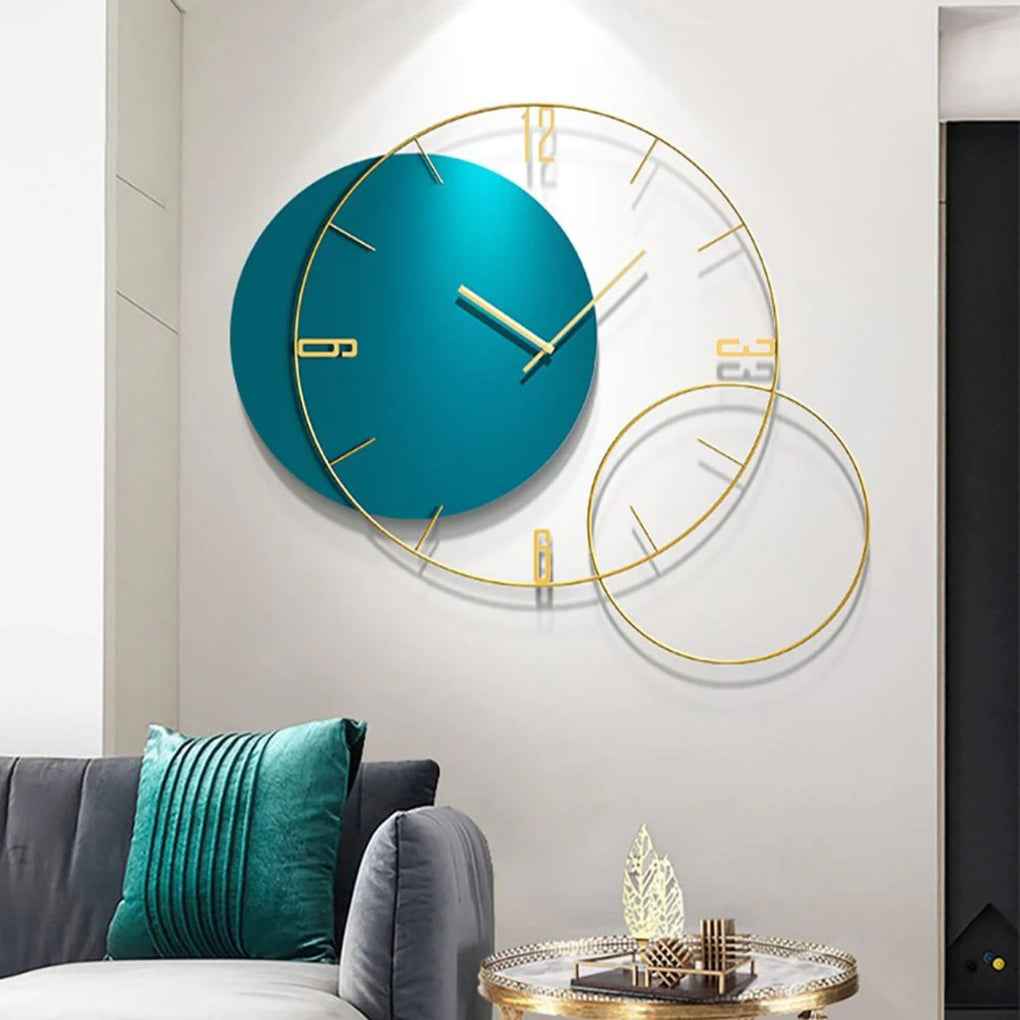 Golden Diamond Wall Clock