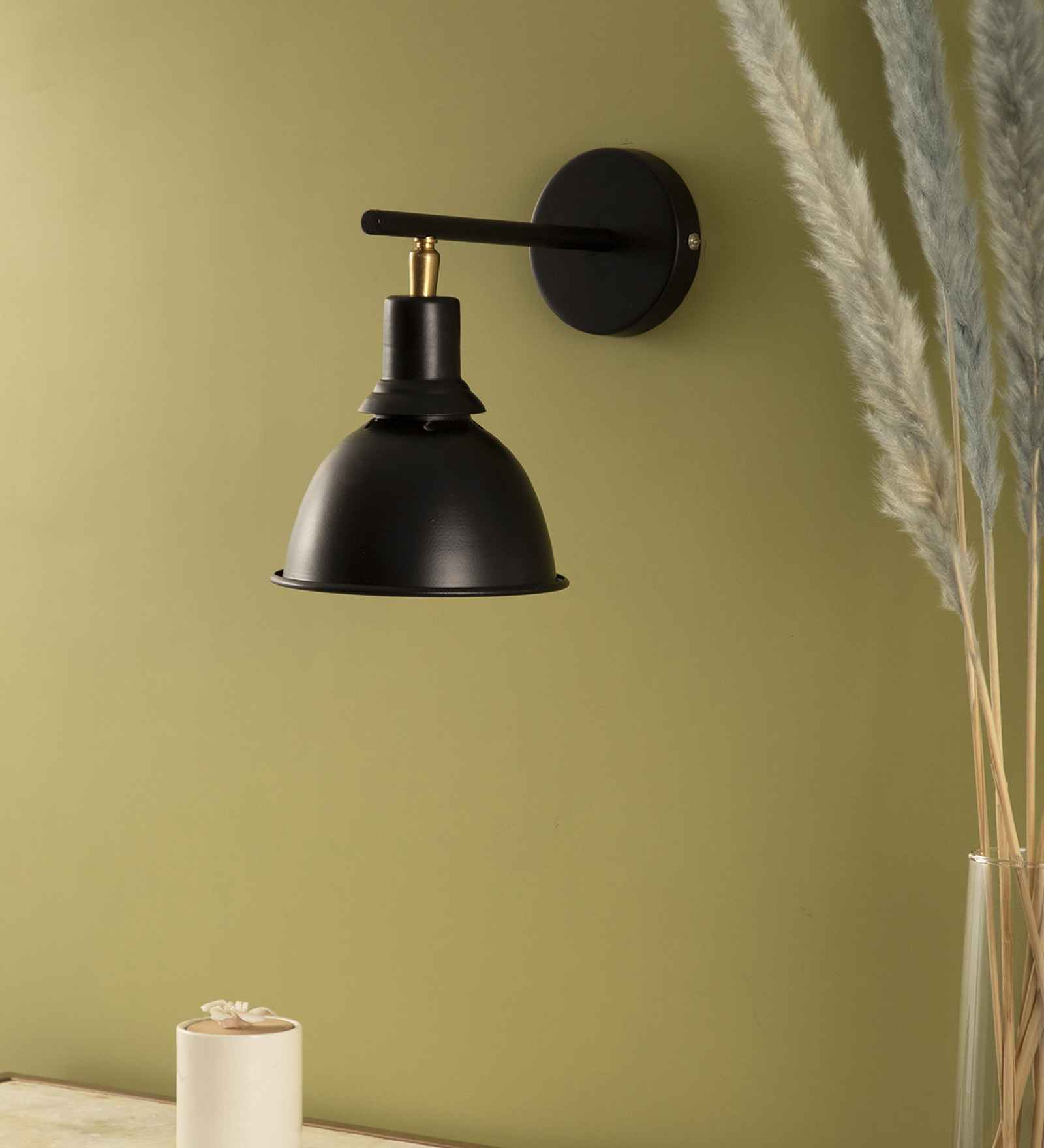 Top Solid Wall Mount Lamp (Recycled Bottle)