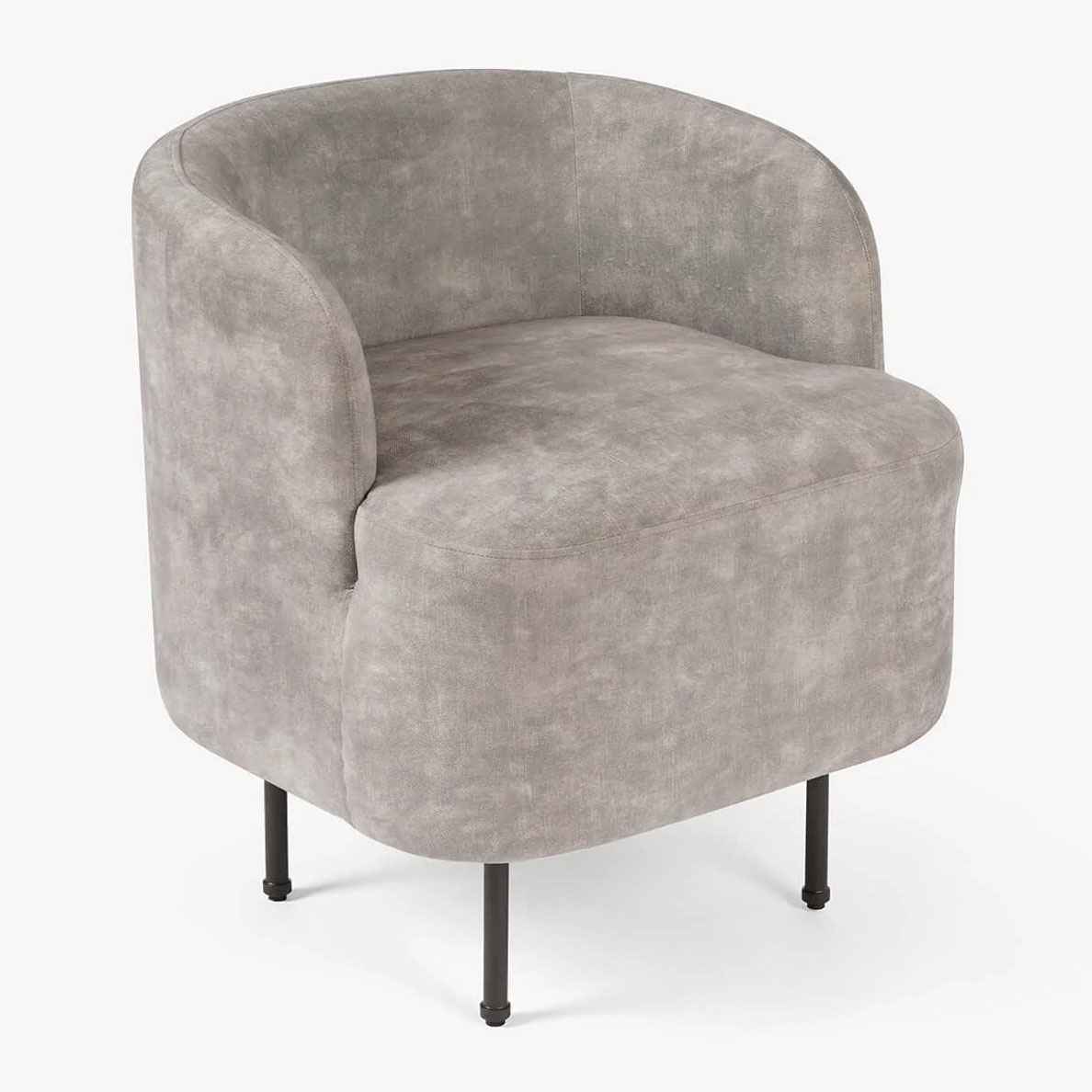 Maru Lounge Chair Grey