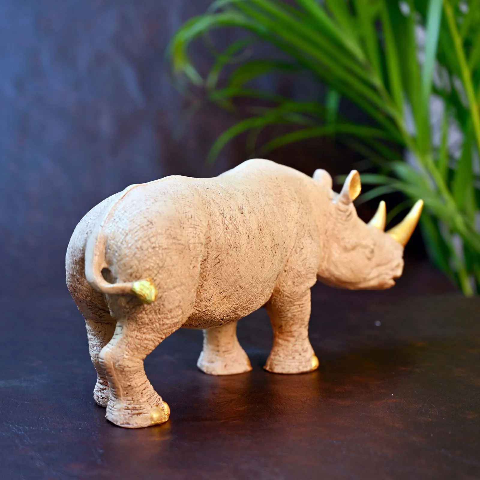 Golden-Horned Rhino