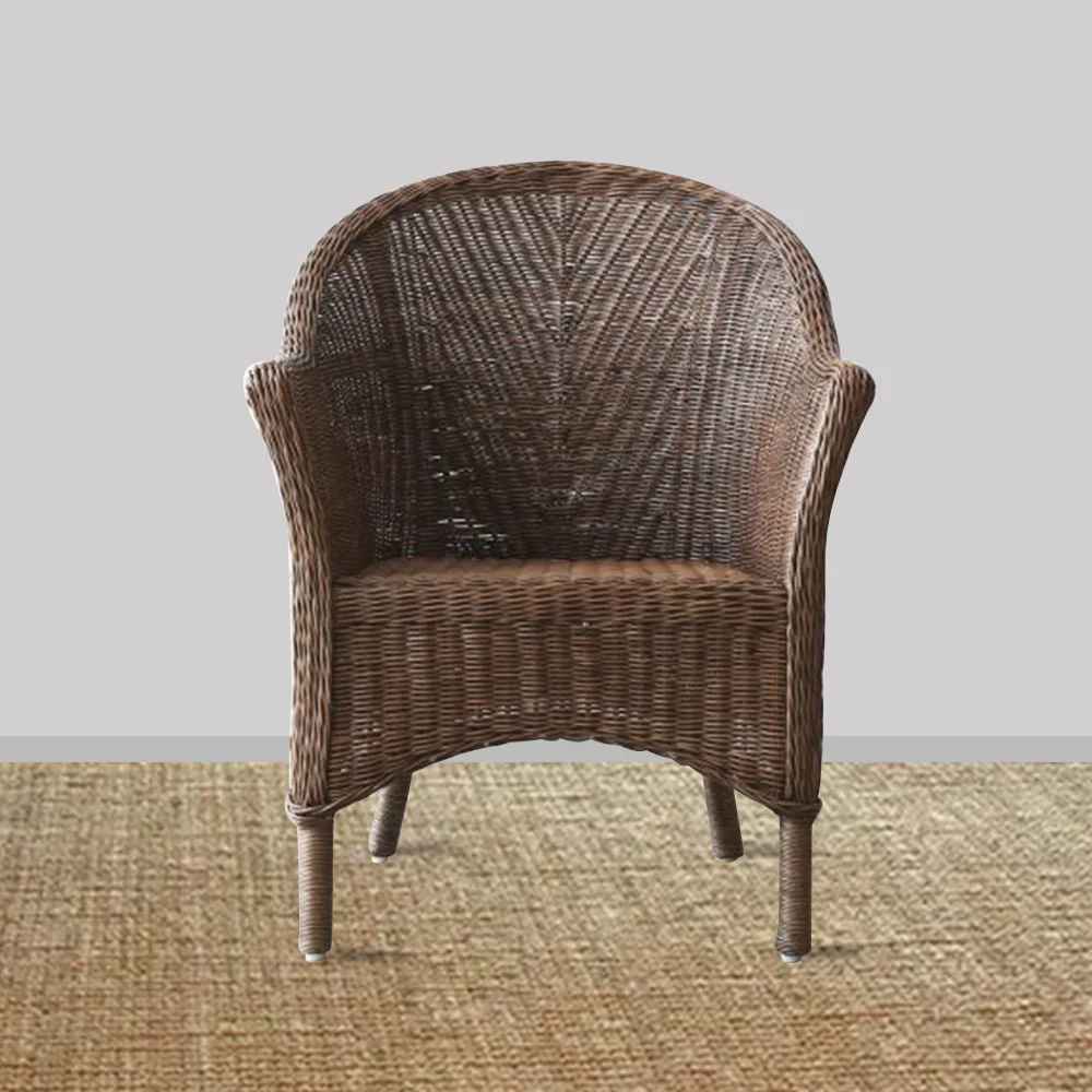 Hampton Woven Chair - White