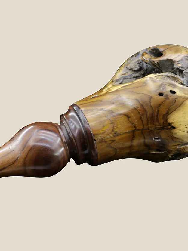 Rosewood Flower Vase Slender Neck